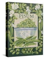 Pisum, Peas-Jennifer Abbott-Stretched Canvas