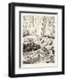 Pit and the Pendulum-Arthur Rackham-Framed Art Print