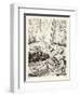 Pit and the Pendulum-Arthur Rackham-Framed Art Print