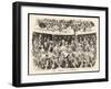 "Pit Boxes and Gallery" in a London Theatre-George Cruikshank-Framed Art Print