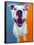 Pit Bull - Angel-Dawgart-Framed Stretched Canvas