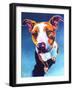 Pit Bull - Bentley-Dawgart-Framed Giclee Print