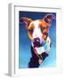 Pit Bull - Bentley-Dawgart-Framed Giclee Print