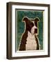 Pit Bull (Brindle)-John W Golden-Framed Giclee Print