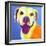 Pit Bull - Daisy-Dawgart-Framed Giclee Print