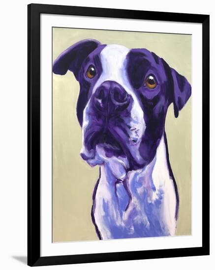 Pit Bull - David-Dawgart-Framed Giclee Print