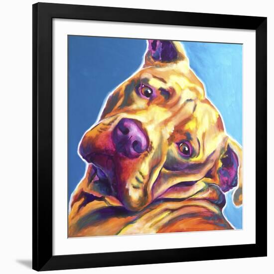 Pit Bull - Dozer-Dawgart-Framed Giclee Print