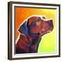 Pit Bull - Fuji-Dawgart-Framed Giclee Print