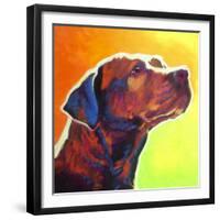 Pit Bull - Fuji-Dawgart-Framed Giclee Print