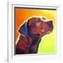 Pit Bull - Fuji-Dawgart-Framed Giclee Print