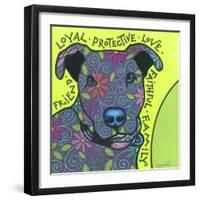 Pit Bull I-Denny Driver-Framed Giclee Print