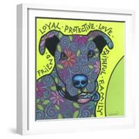 Pit Bull I-Denny Driver-Framed Giclee Print