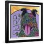 Pit Bull III-Denny Driver-Framed Giclee Print