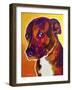 Pit Bull - Luna-Dawgart-Framed Giclee Print