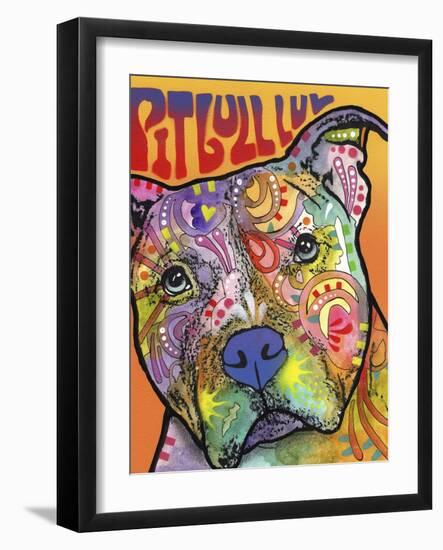 Pit Bull Luv-Dean Russo-Framed Giclee Print