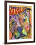 Pit Bull Luv-Dean Russo-Framed Giclee Print