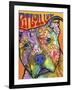 Pit Bull Luv-Dean Russo-Framed Giclee Print