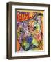 Pit Bull Luv-Dean Russo-Framed Giclee Print