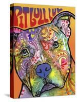 Pit Bull Luv-Dean Russo-Stretched Canvas