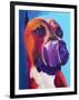Pit Bull - Tasty-Dawgart-Framed Giclee Print