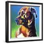 Pit Bull - Twyla-Dawgart-Framed Giclee Print