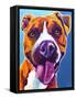 Pit Bull - Yummy-Dawgart-Framed Stretched Canvas