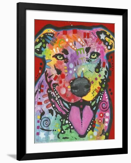 Pit Bull-Dean Russo-Framed Giclee Print