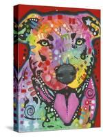 Pit Bull-Dean Russo-Stretched Canvas