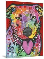 Pit Bull-Dean Russo-Stretched Canvas