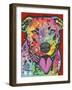 Pit Bull-Dean Russo-Framed Giclee Print