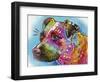 Pit Bull-Dean Russo-Framed Giclee Print