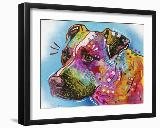 Pit Bull-Dean Russo-Framed Giclee Print