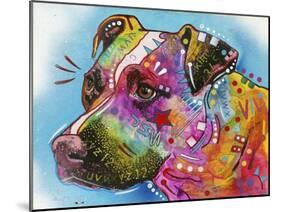 Pit Bull-Dean Russo-Mounted Giclee Print