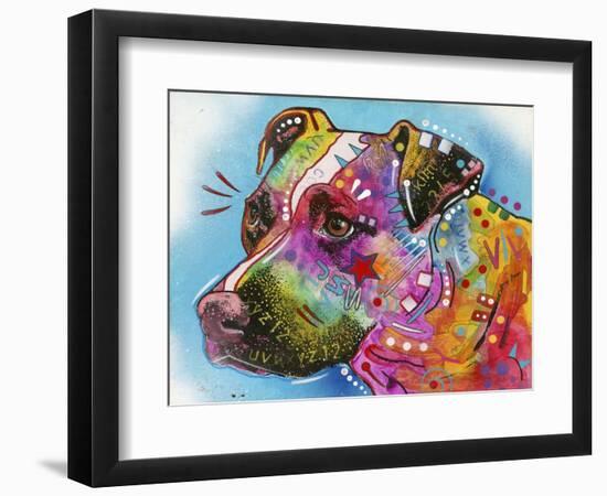 Pit Bull-Dean Russo-Framed Premium Giclee Print