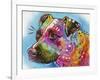 Pit Bull-Dean Russo-Framed Giclee Print