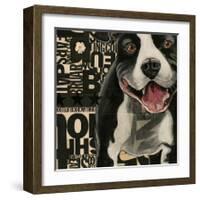 Pit Pat-Judy Verhoeven-Framed Art Print