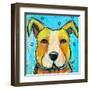 Pit Puppy-Karrie Evenson-Framed Art Print