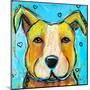 Pit Puppy-Karrie Evenson-Mounted Art Print