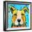 Pit Puppy-Karrie Evenson-Framed Art Print