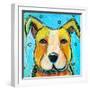 Pit Puppy-Karrie Evenson-Framed Art Print