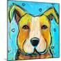 Pit Puppy-Karrie Evenson-Mounted Art Print