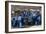 Pit Stop for Michael Schumacher's Benetton-Ford, 1994-null-Framed Photographic Print