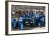 Pit Stop for Michael Schumacher's Benetton-Ford, 1994-null-Framed Photographic Print