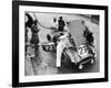 Pit Stop, Le Mans 24 Hours, France, 1955-null-Framed Photographic Print