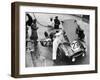 Pit Stop, Le Mans 24 Hours, France, 1955-null-Framed Photographic Print