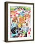 Pit Stop Pals-Karen Middleton-Framed Giclee Print