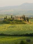 Road from Pienza to Montepulciano, Monticchiello, Val D'Orcia, Siena Province, Tuscany, Italy-Pitamitz Sergio-Photographic Print