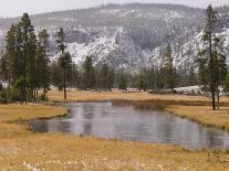 Yellowstone River in Winter, Yellowstone National Park, UNESCO World Heritage Site, Wyoming, USA-Pitamitz Sergio-Photographic Print