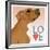 Pitbull Love-Tomoyo Pitcher-Framed Giclee Print