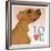 Pitbull Love-Tomoyo Pitcher-Framed Giclee Print